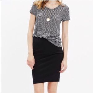 LAST CHANCE Black madewell city skirt